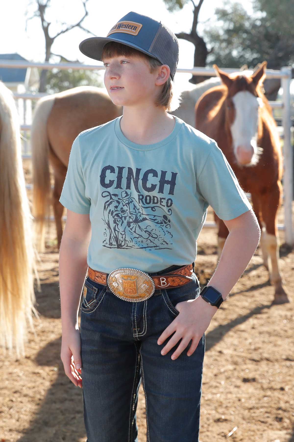 T-shirt Rodeo - Enfant