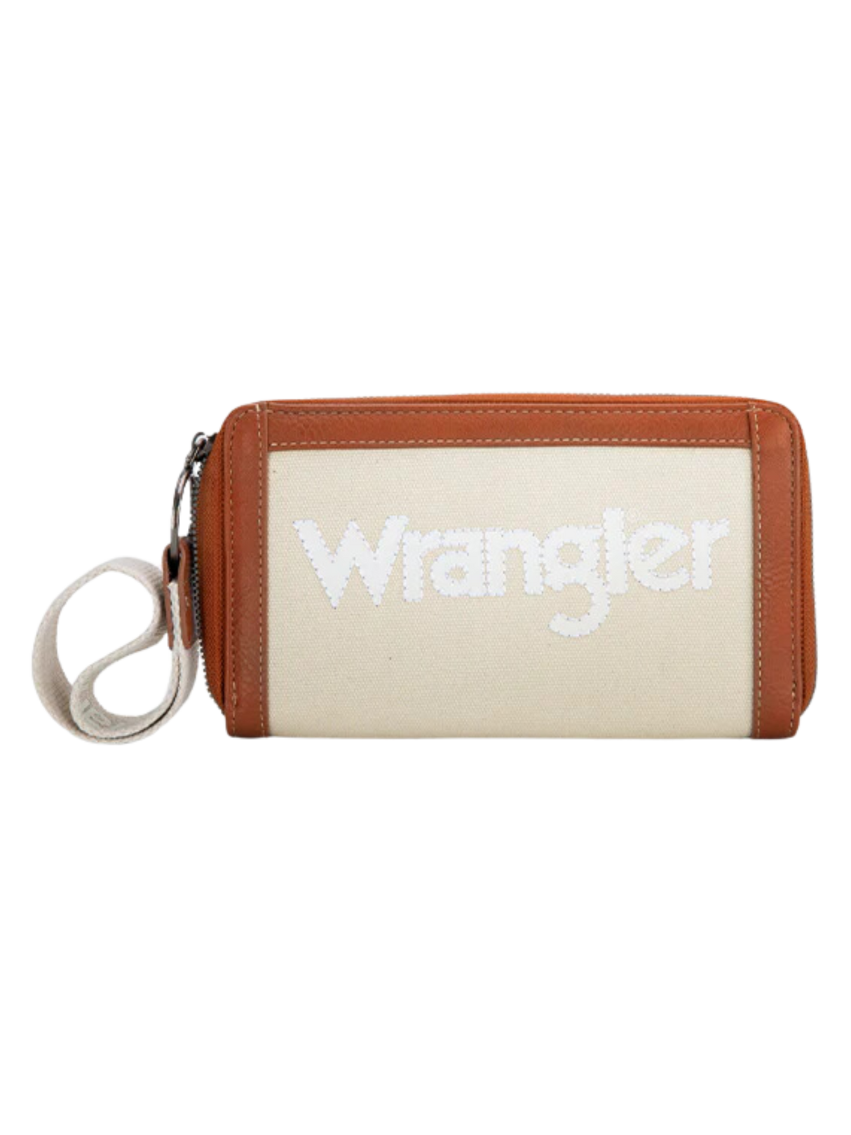 Porte-Monnaie Leather Trim Canvas