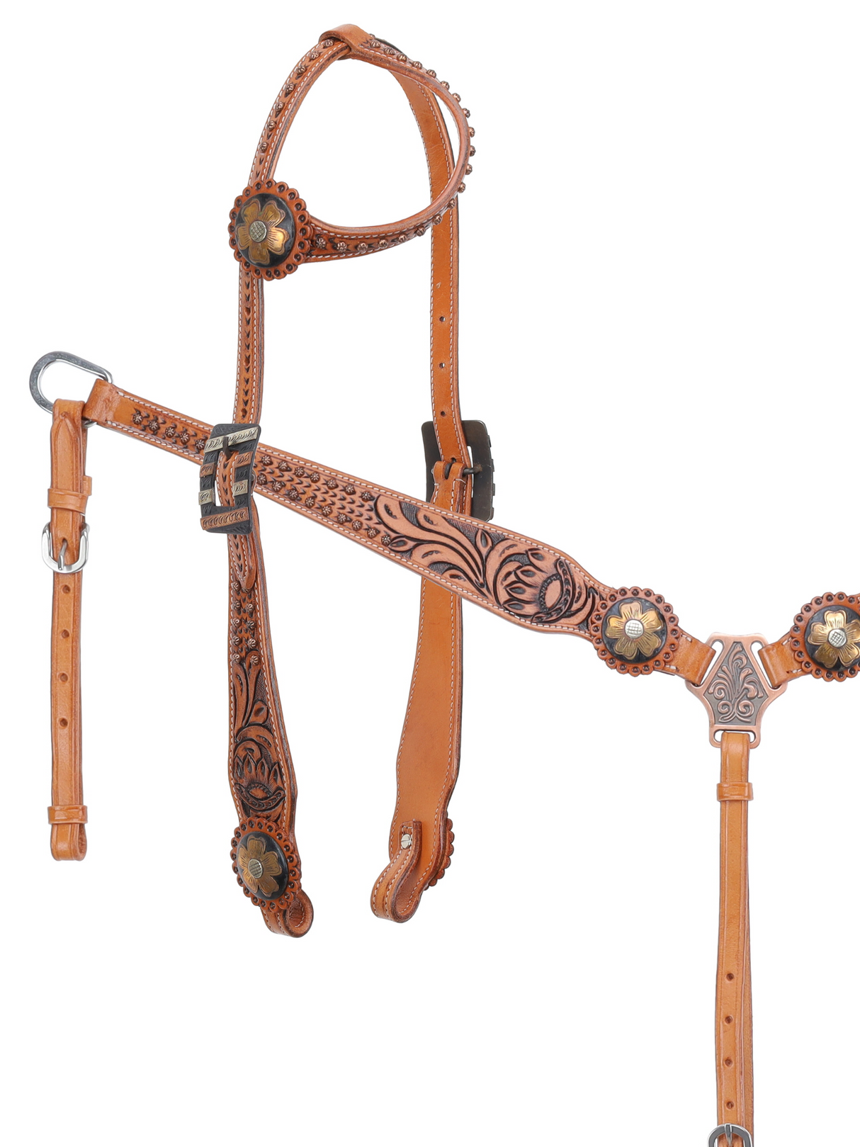 Ensemble de bride et bricole western Wild Daysie