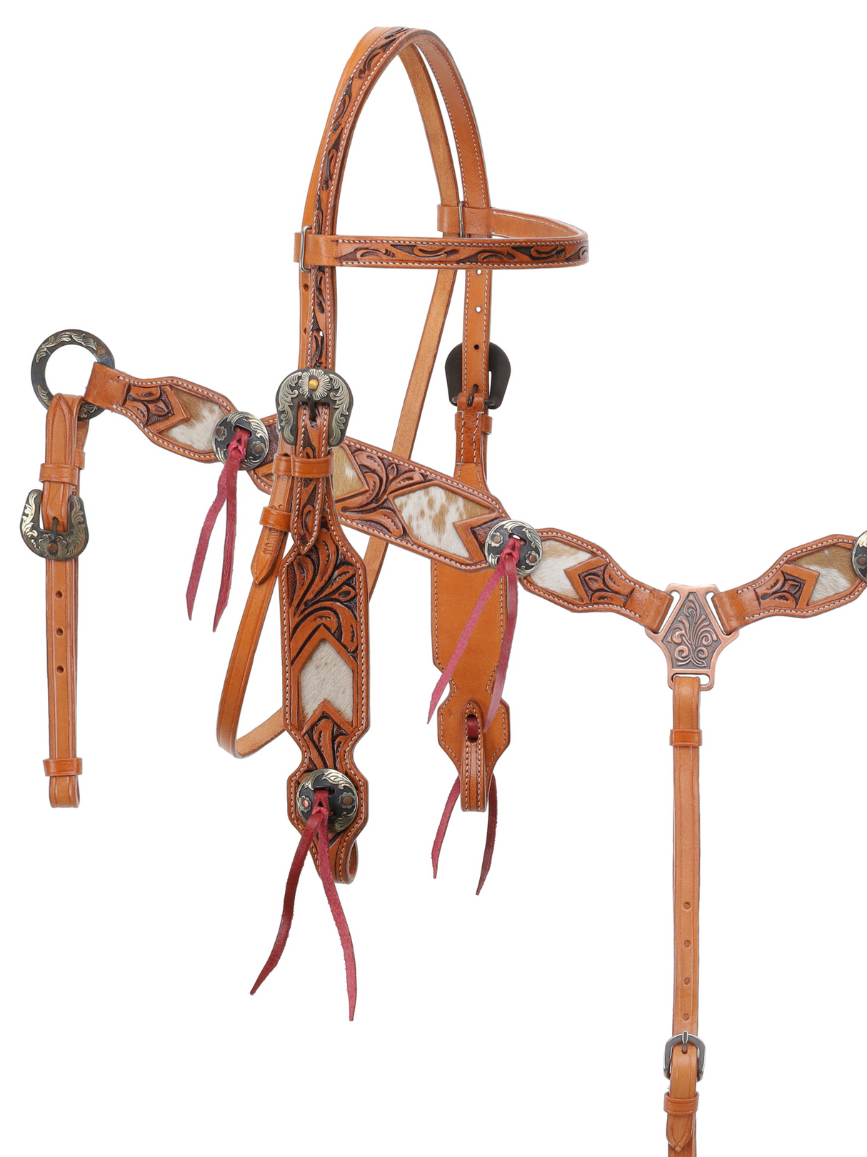 Ensemble de bride et bricole western Woodland Hide