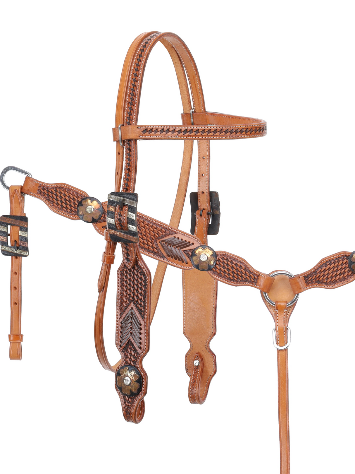 Ensemble de bride frontale et de bricole Stitch & Weave