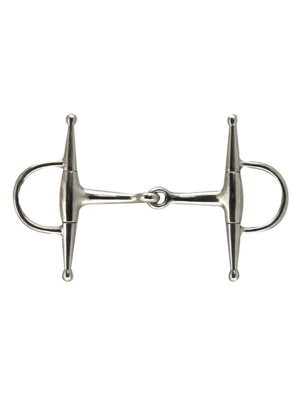 Mors Eggbutt à aiguille avec joues de 6,5 pouces