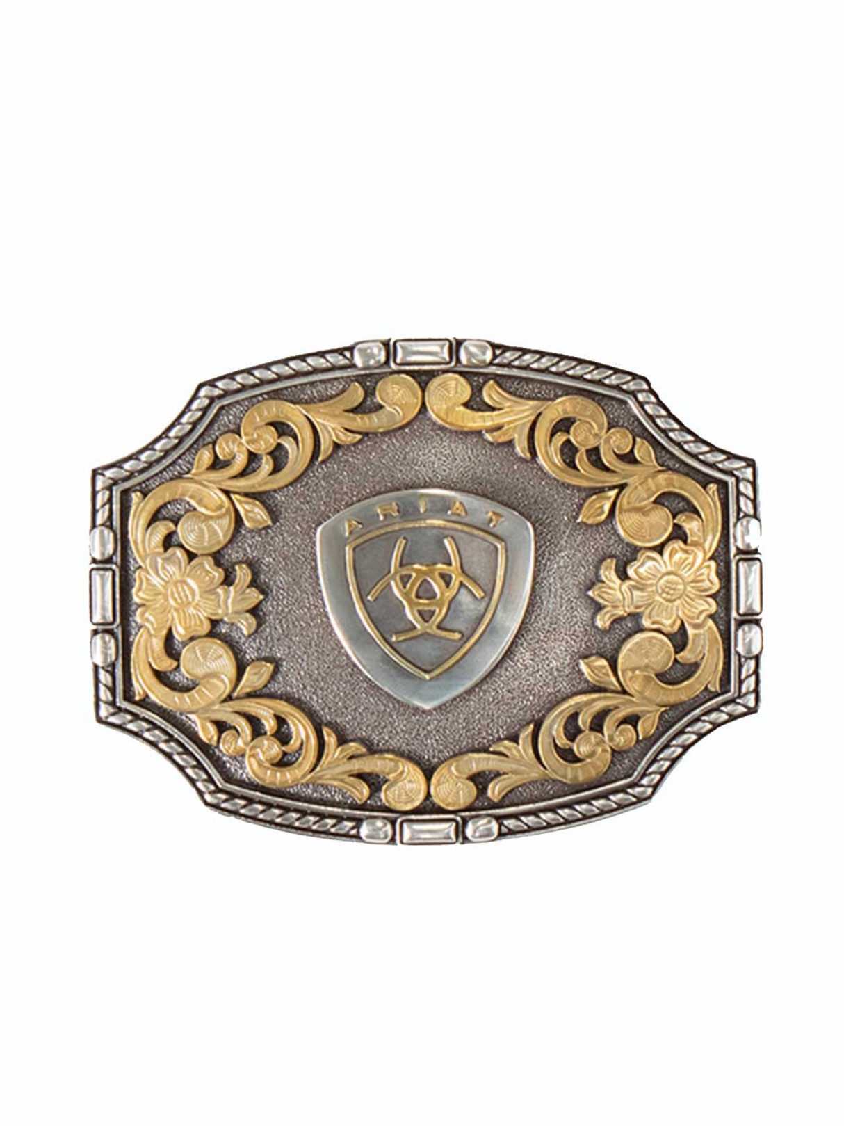 Rectangle Logo Belt Buckle