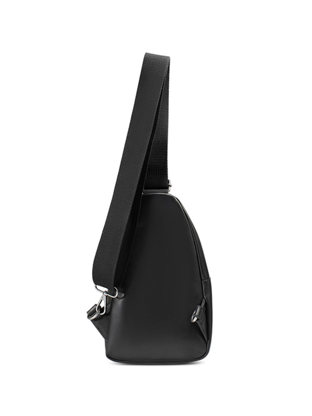 Casanova Black Leather Shoulder Bag