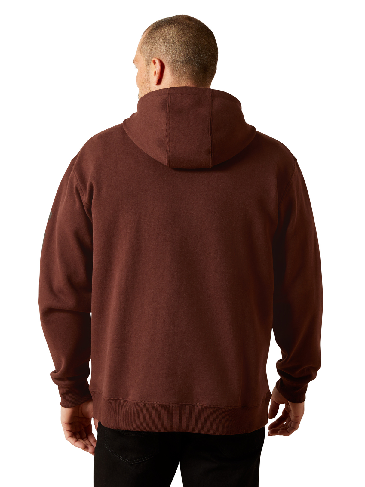Chandail à capuchon Logo Deep Mahogany - Homme