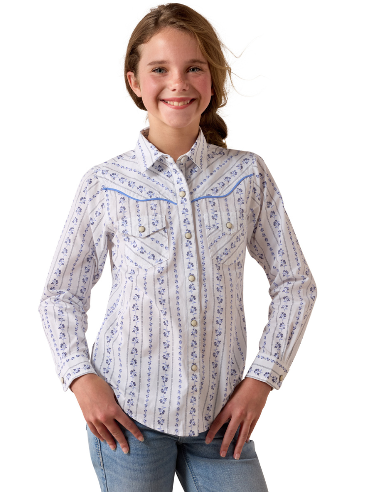 Grace Western Shirt - Girl
