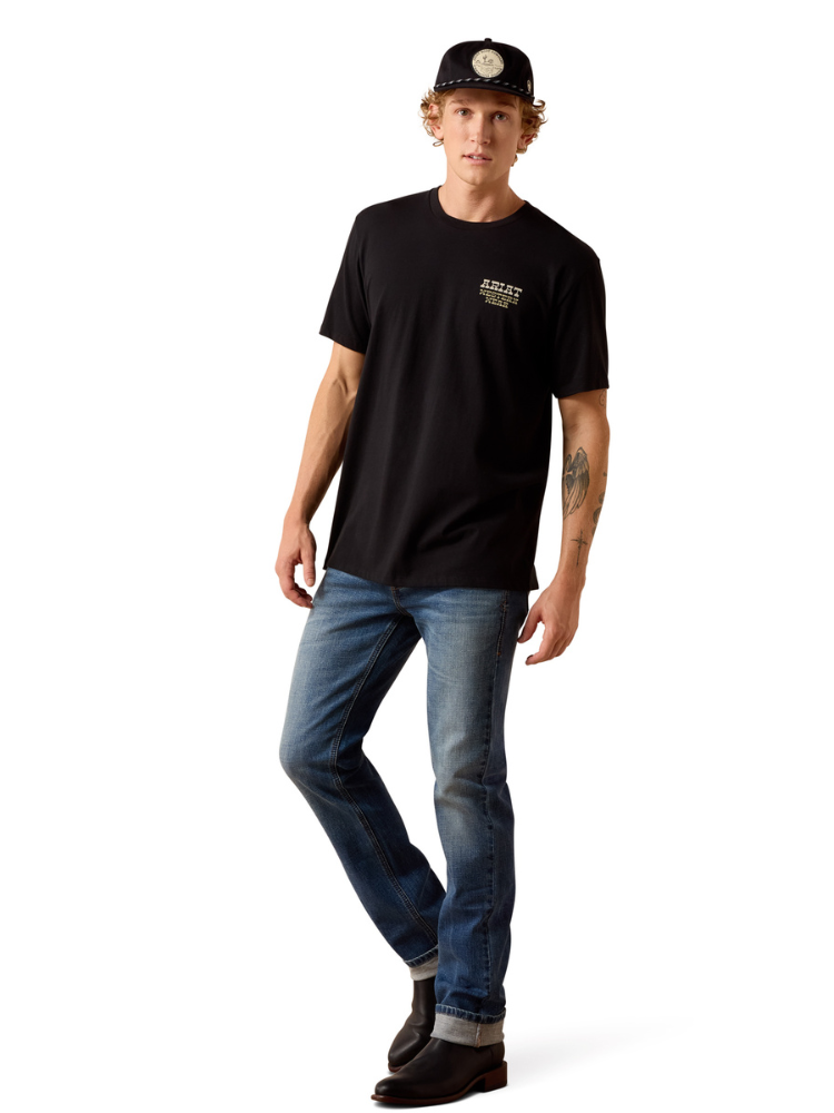 T-Shirt Country & Western Lockup - Homme
