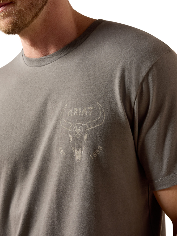 T-Shirt Desert Badge - Homme
