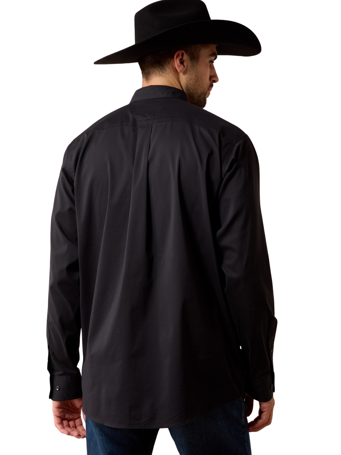 Everything Black Classic Fit Western Shirt - Men's