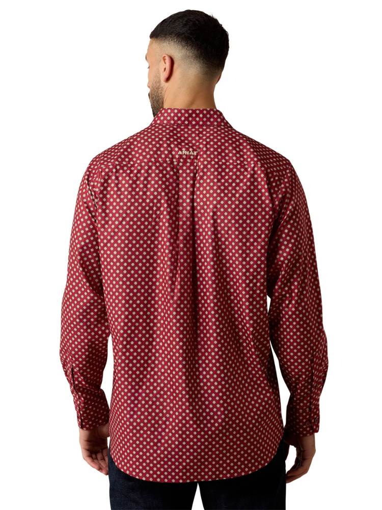 Chemise Western Everything Classic Fit Biking Red Geo Print - Homme