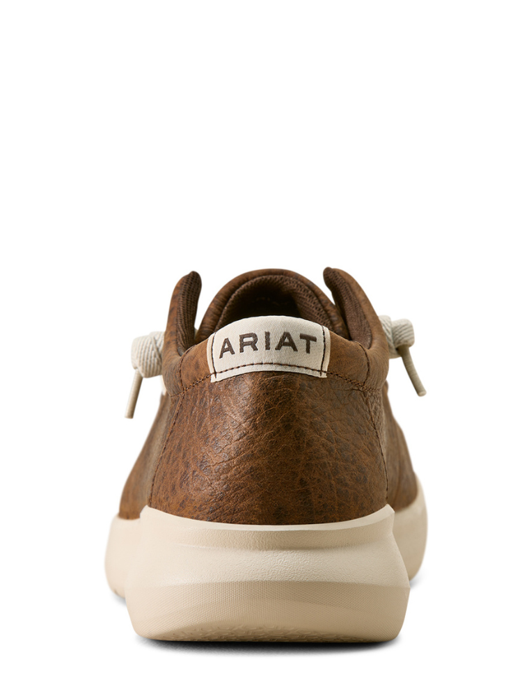 Soulier Hilo Warm Brown Elephant Print - Homme