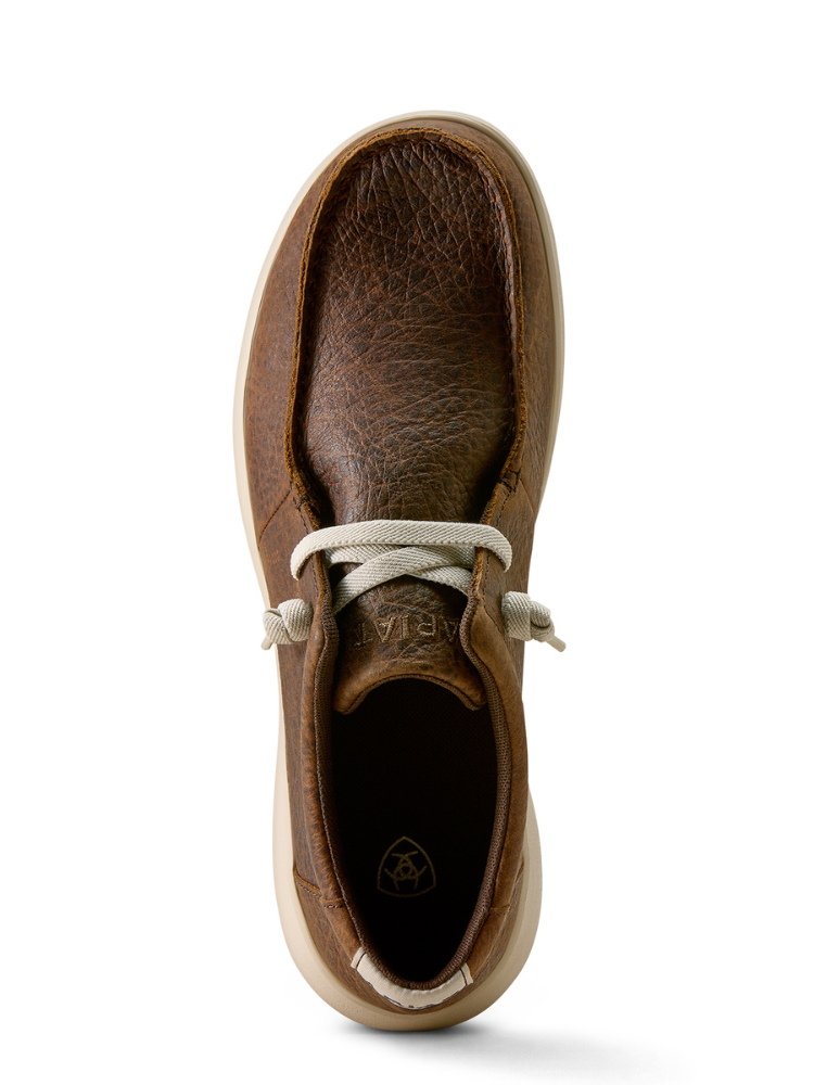 Soulier Hilo Warm Brown Elephant Print - Homme