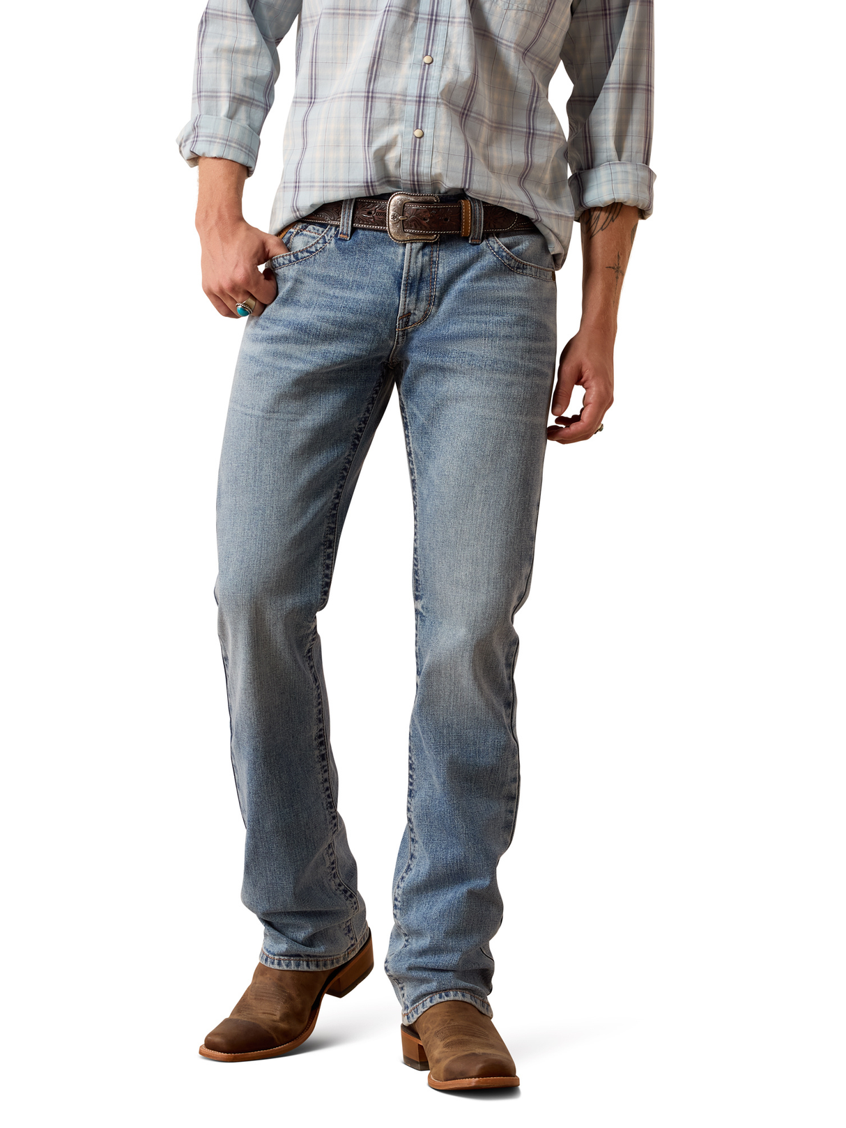 Men's M7 Bolt Slim Straight Western Jeans