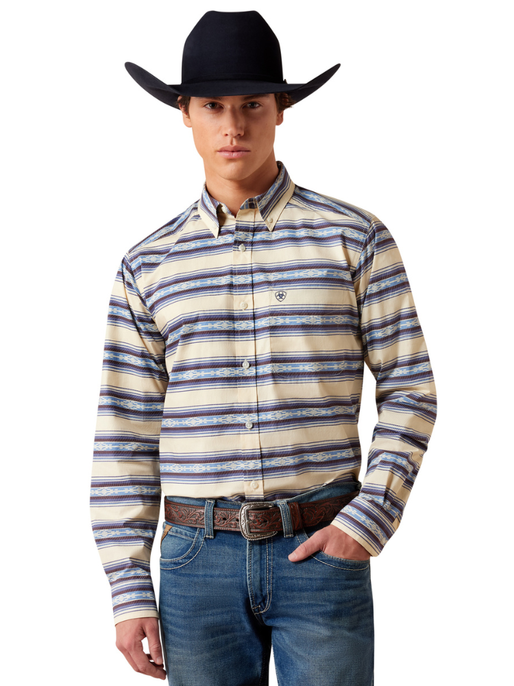 Chemise Newell Fitted Biscotti - Homme