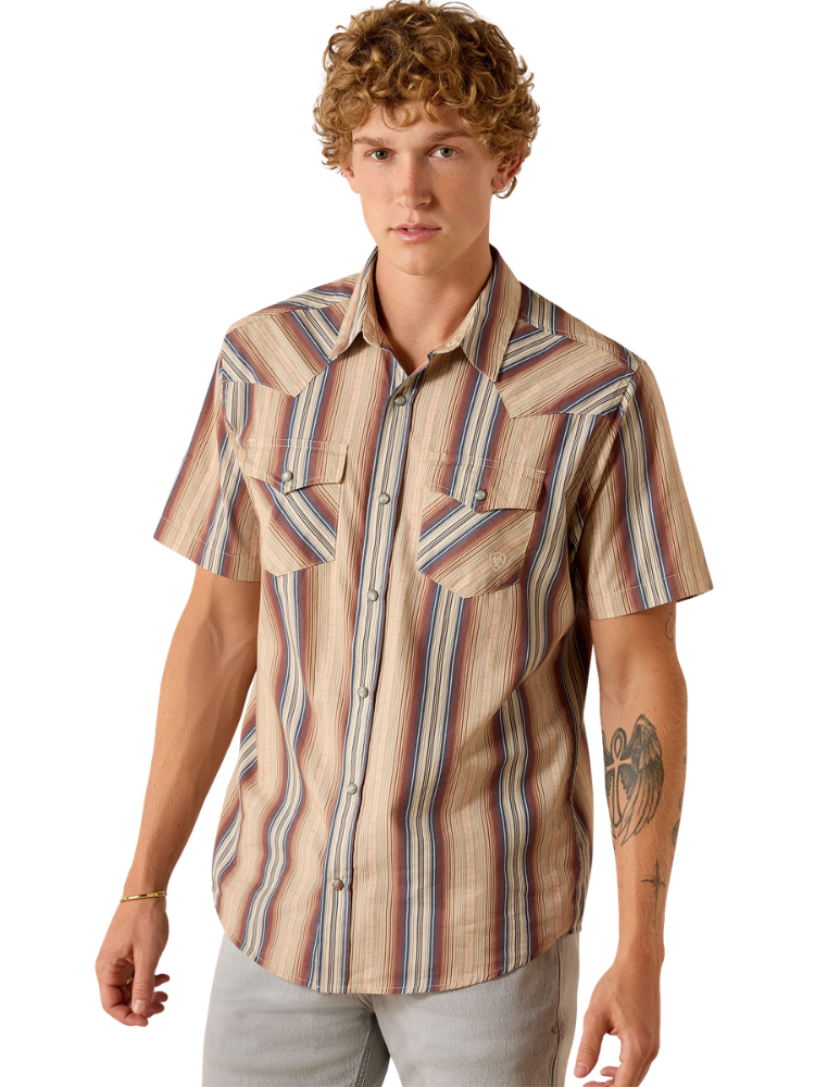 Chemise Western à manches courtes Retro Haver Fitted - Homme