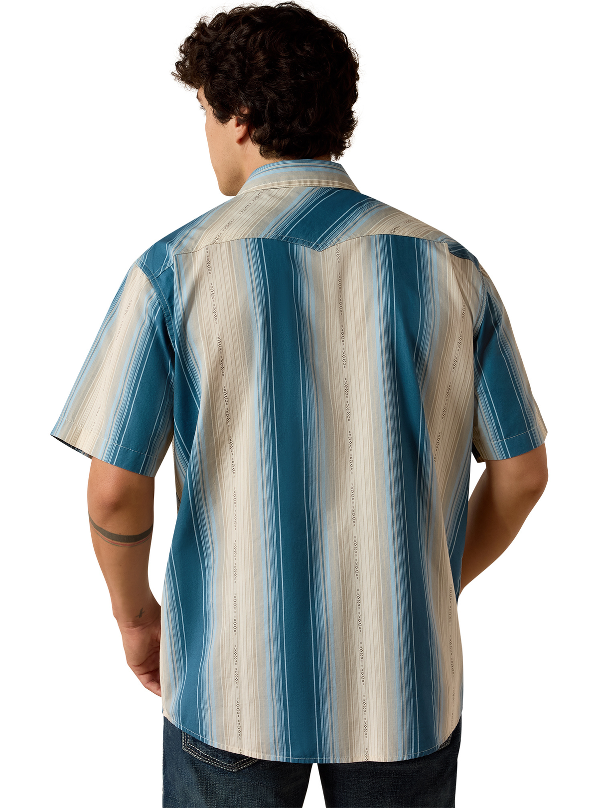 Men's Retro Hyland Fitted Short Sleeve Shirt