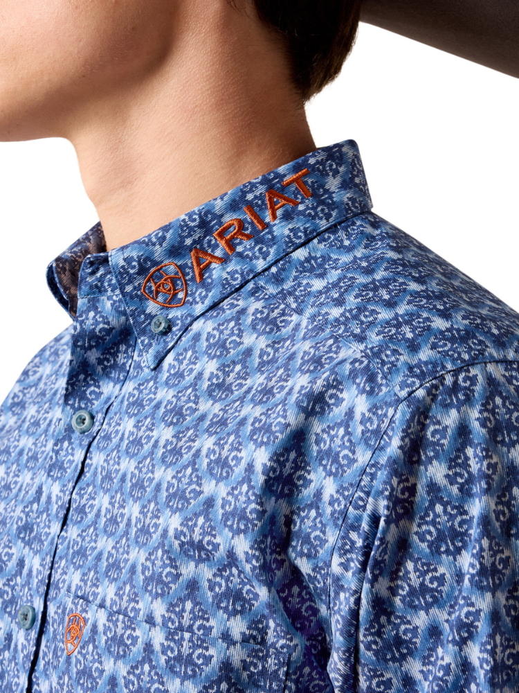 Chemise Western Team Eric Fitted - Homme