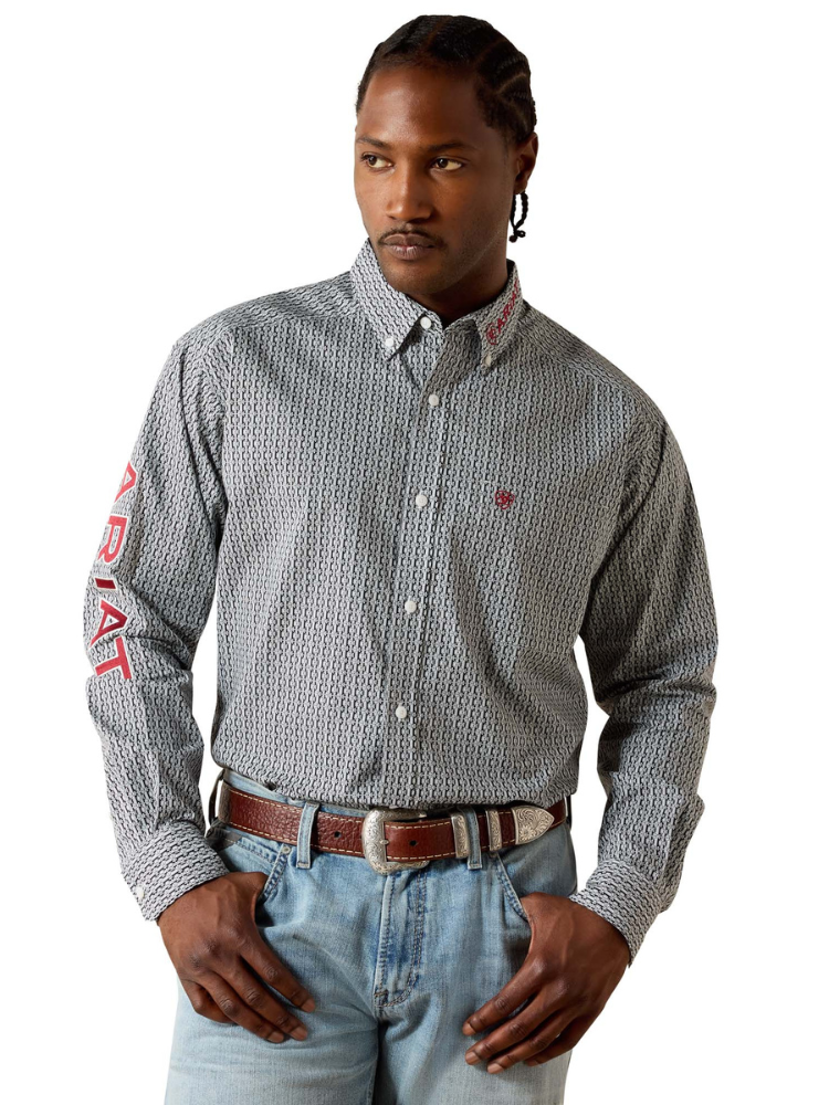 Chemise Western Casual Geo Team Ward Classic Fit - Homme