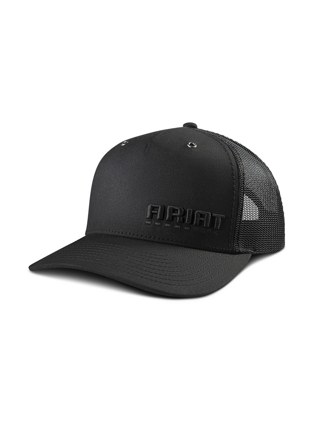 Casquette Offset Brodée Noire