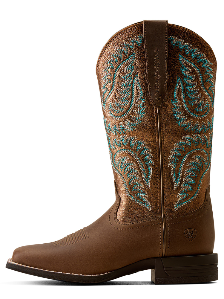 Botte western Cattle Caite StretchFit Mocha Dust - Femme