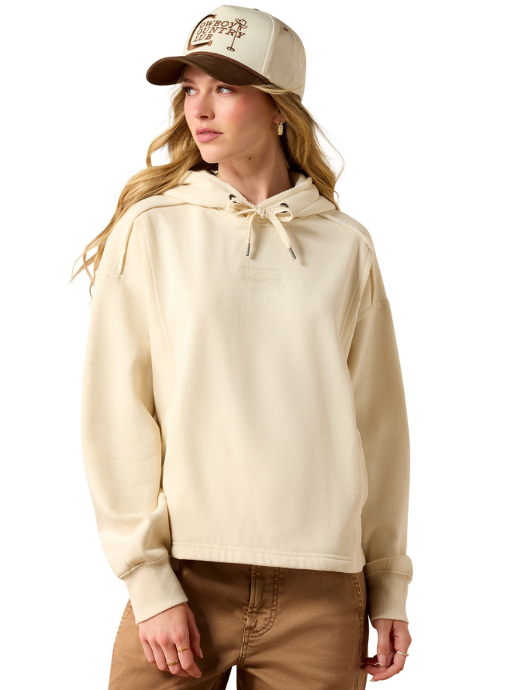 Chandail à capuchon Daydreamer Parchment - Femme