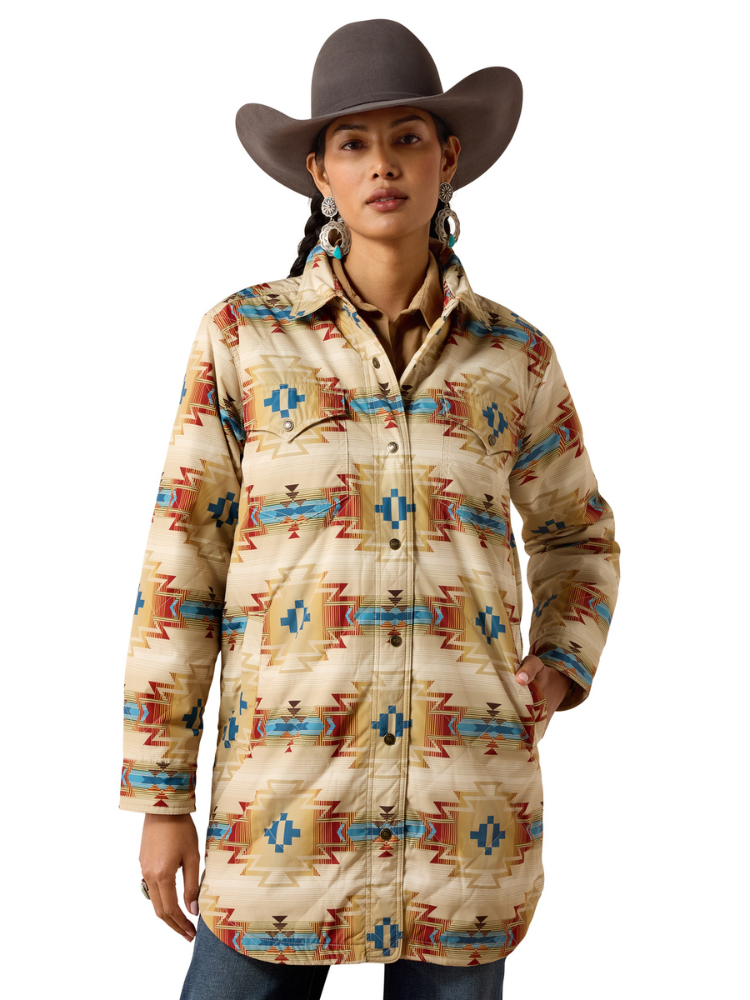 Manteau long dilon Parka - Femme