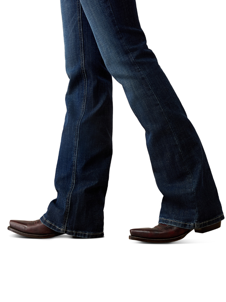 Jeans Western Mazie bootcut taille haute - Femme
