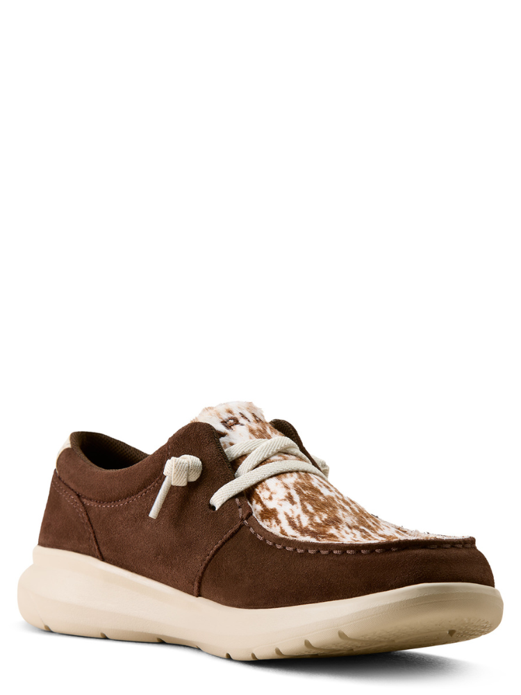 Soulier Hilo Coffee Bean Suede - Femme
