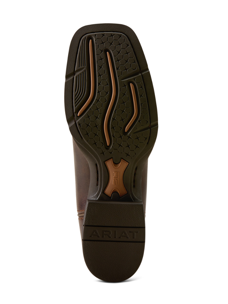 Bottes Western Round up Ruidoso Arizona Brown - Femme