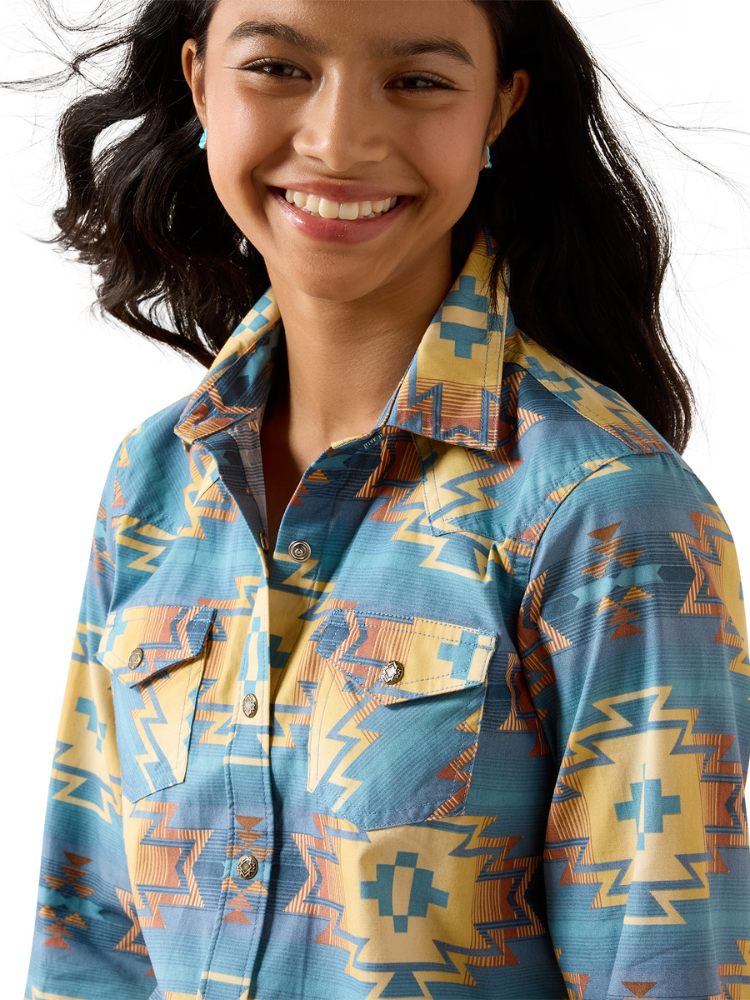 Chemise western Canyon Call Snap - Fille