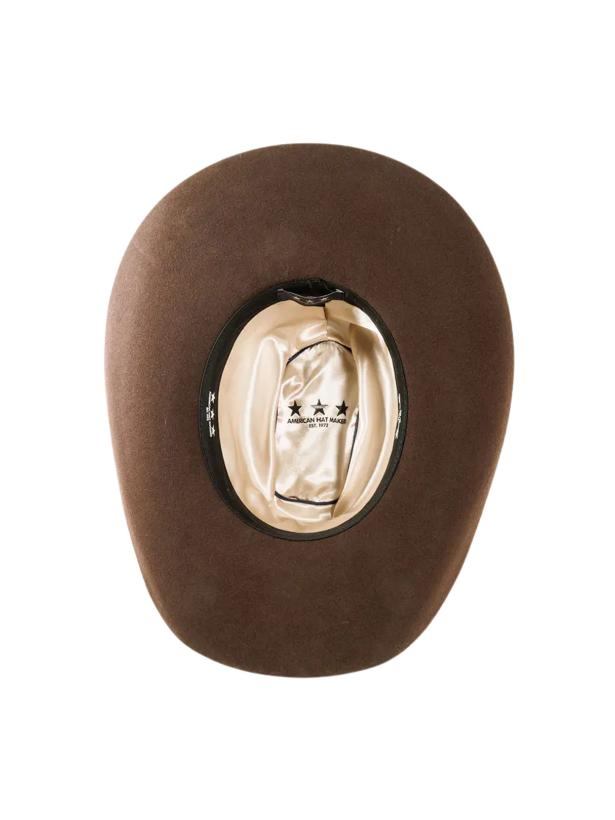 Chapeau Western Cattleman en feutre 3X Chocolat - Adulte