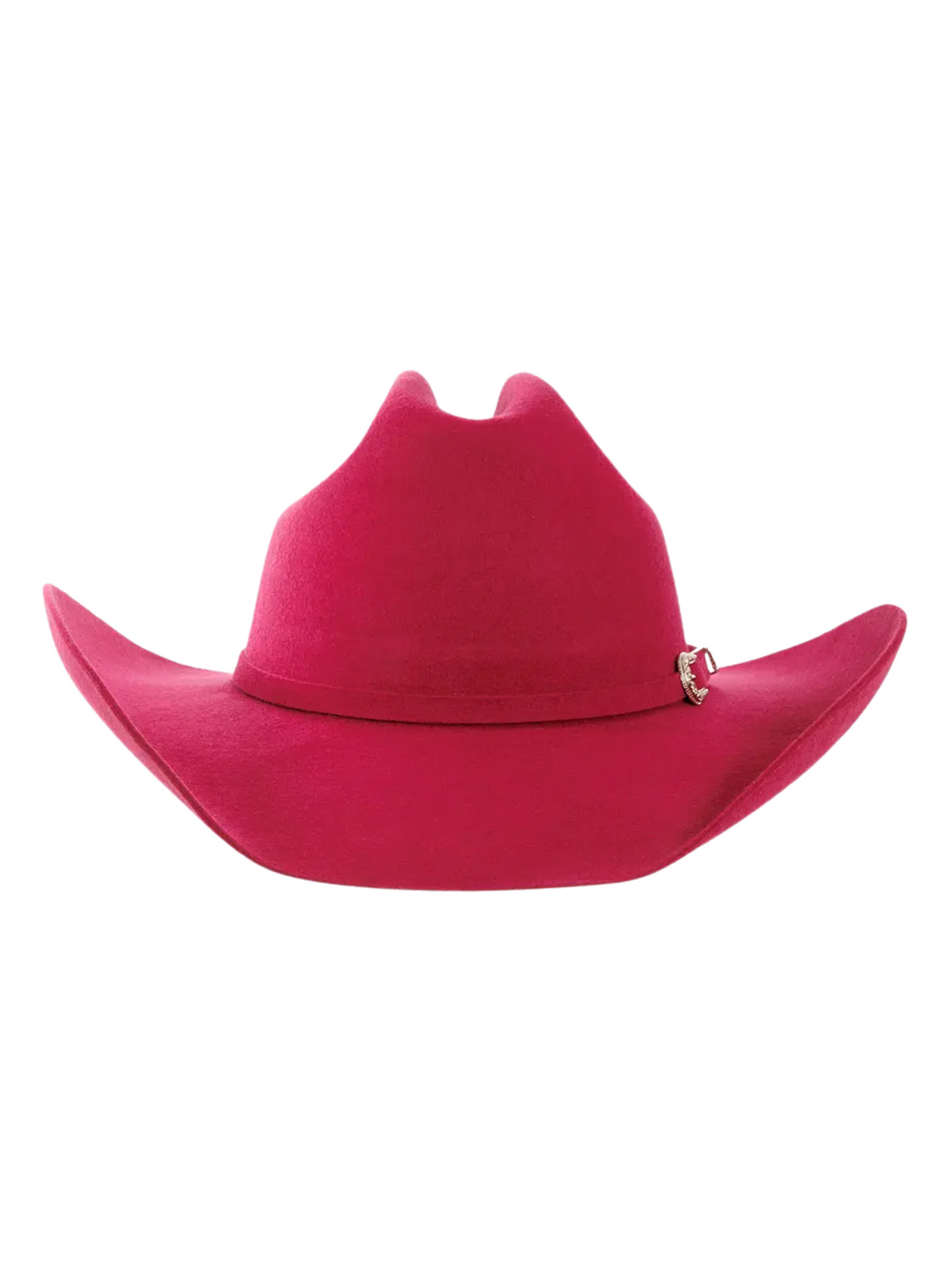 Chapeau Western Cattleman en feutre 3X Fuchsia - Adulte