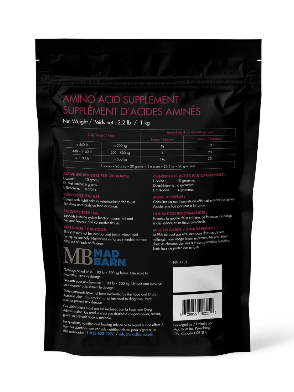 Supplément Amino acide Three Amigos