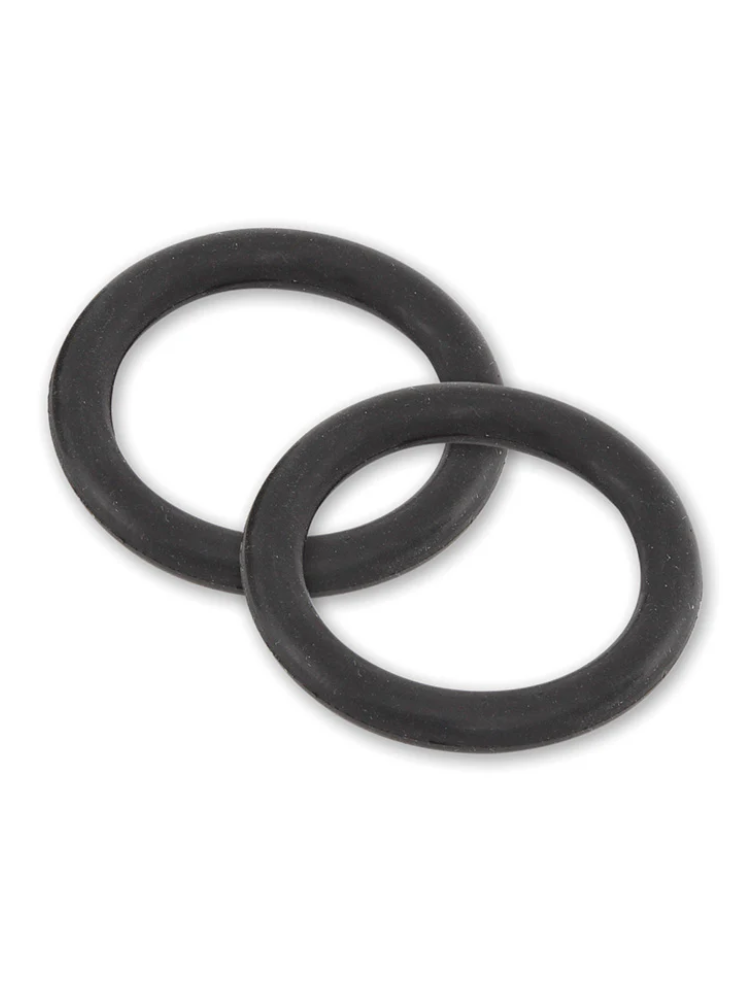 Anneaux pour étriers Peacock Noir