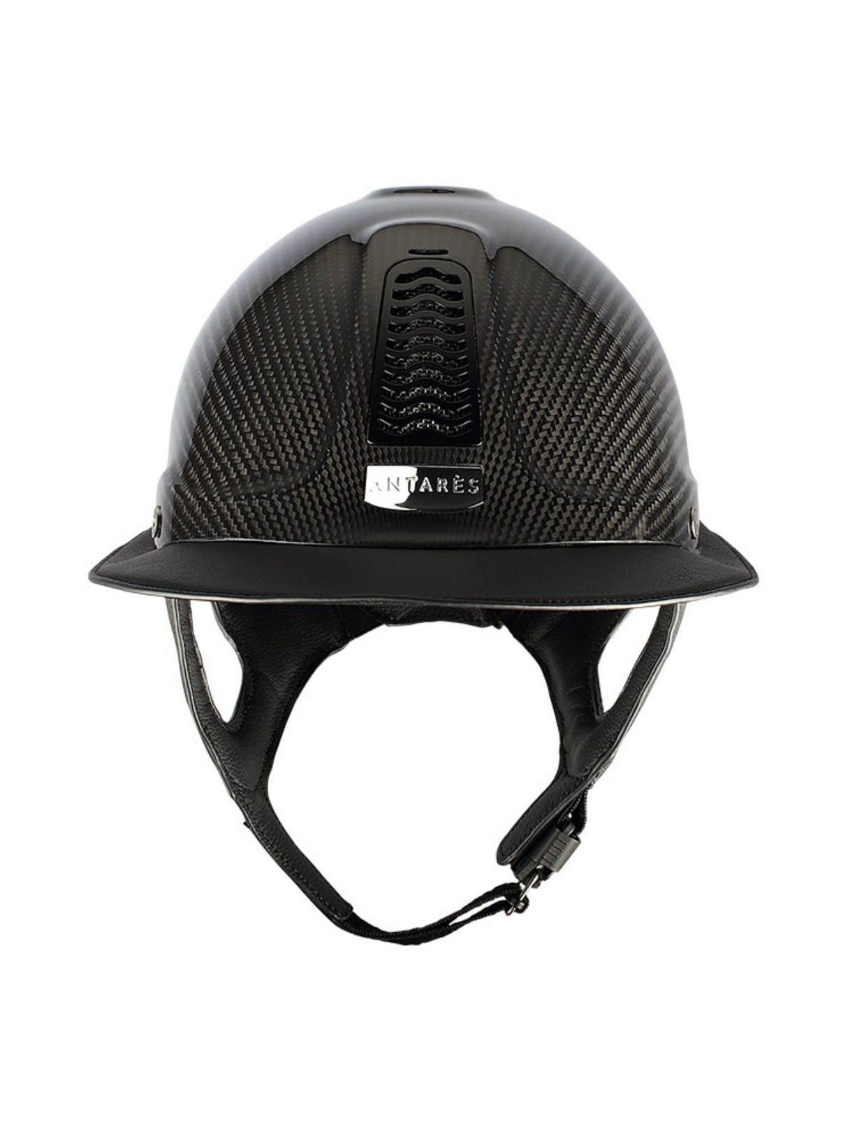 Bombe Classique Précision Carbone Éclipse – Visière large, finition carbone & chrome