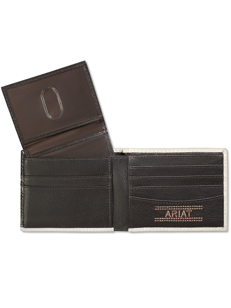 Portefeuille Bifold Pass Case Roughout Overlay
