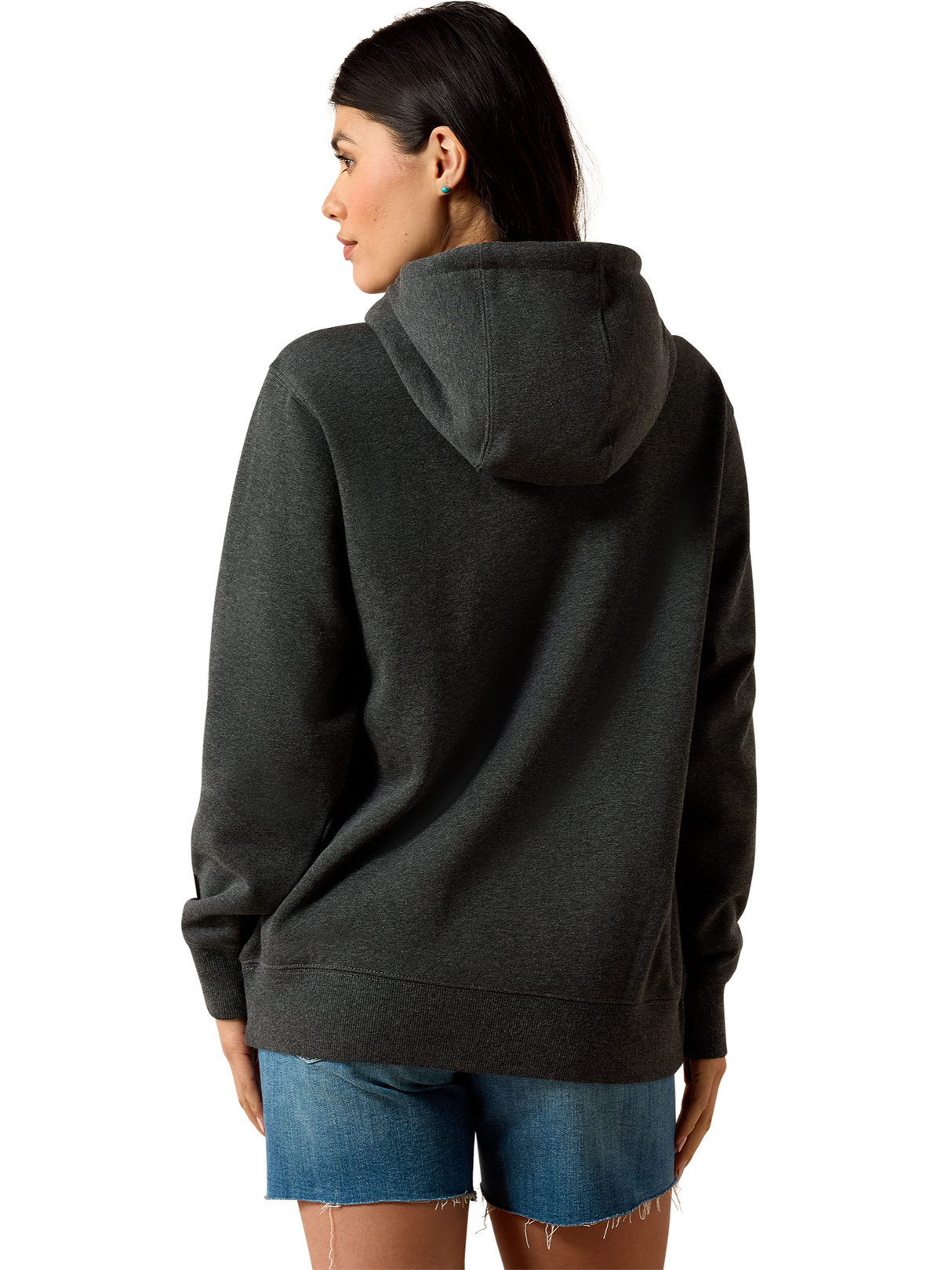 Hoodie 2.0 Logo Charcoal - Femme