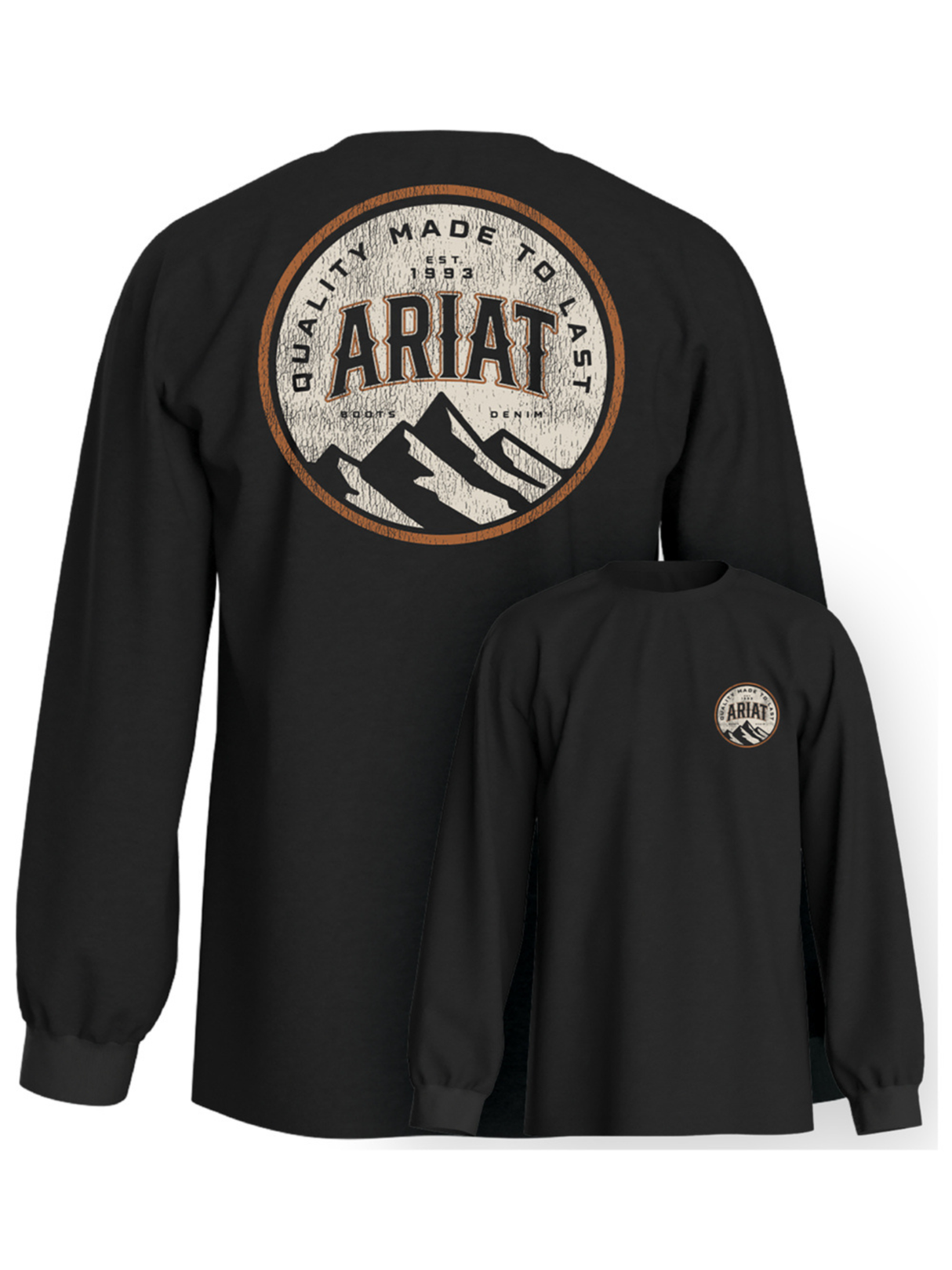 Chandail à manches longues Circle A - Homme