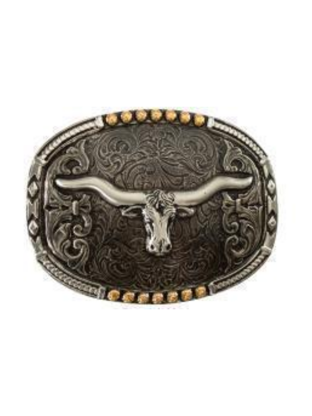 Boucle de ceinture Ovale Long Horn