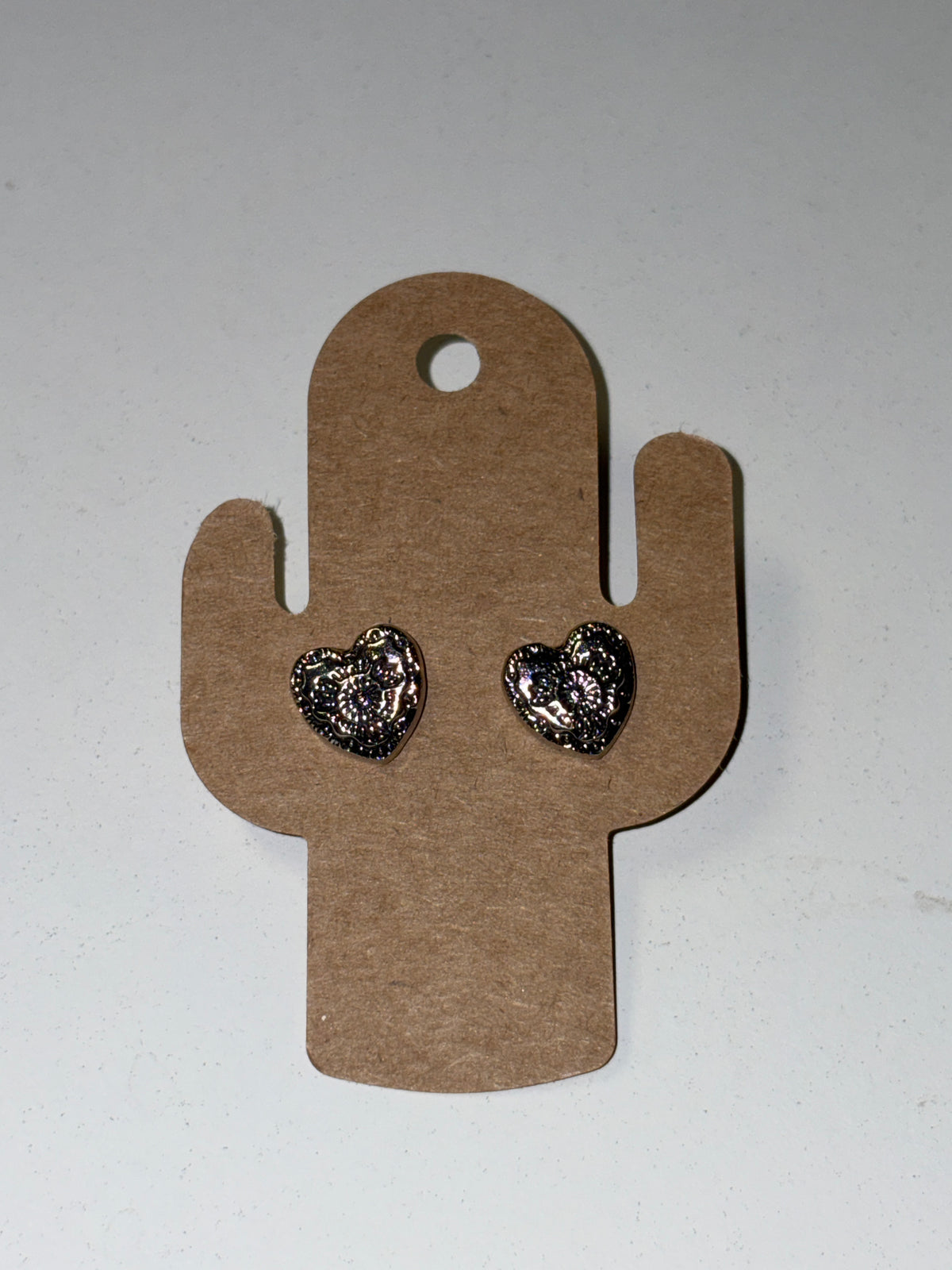 Silver earrings