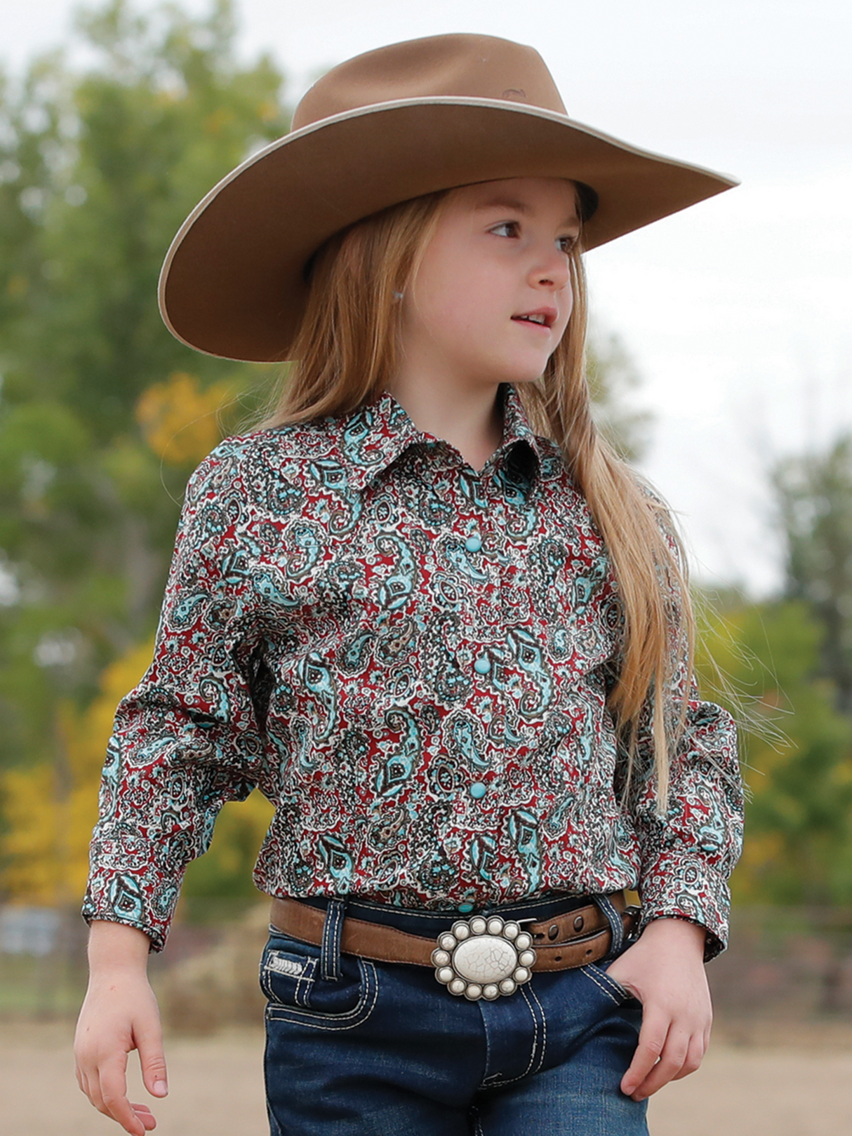 Paisley Shirt - Girls