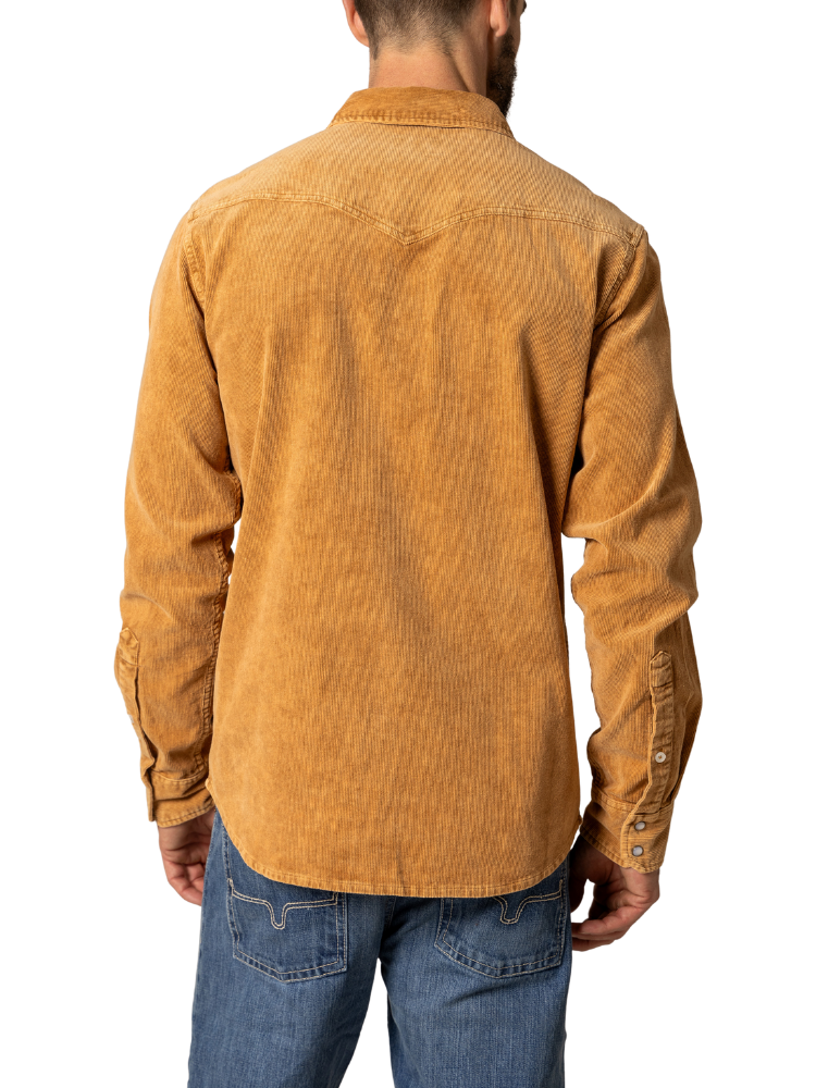 Catalina Cord Mustard Shirt - Men
