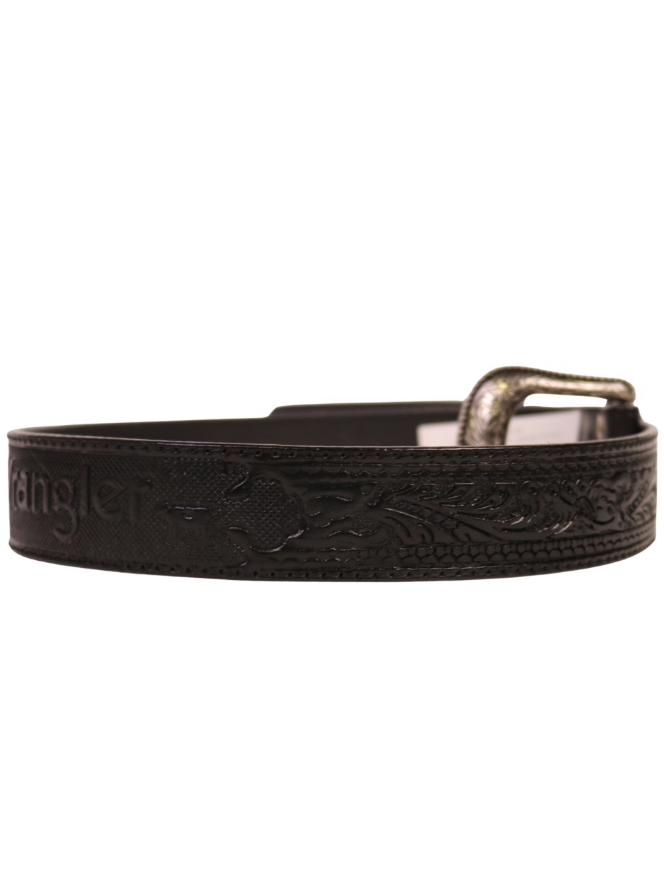Ceinture Western Lasso Wrangler Noir - Homme