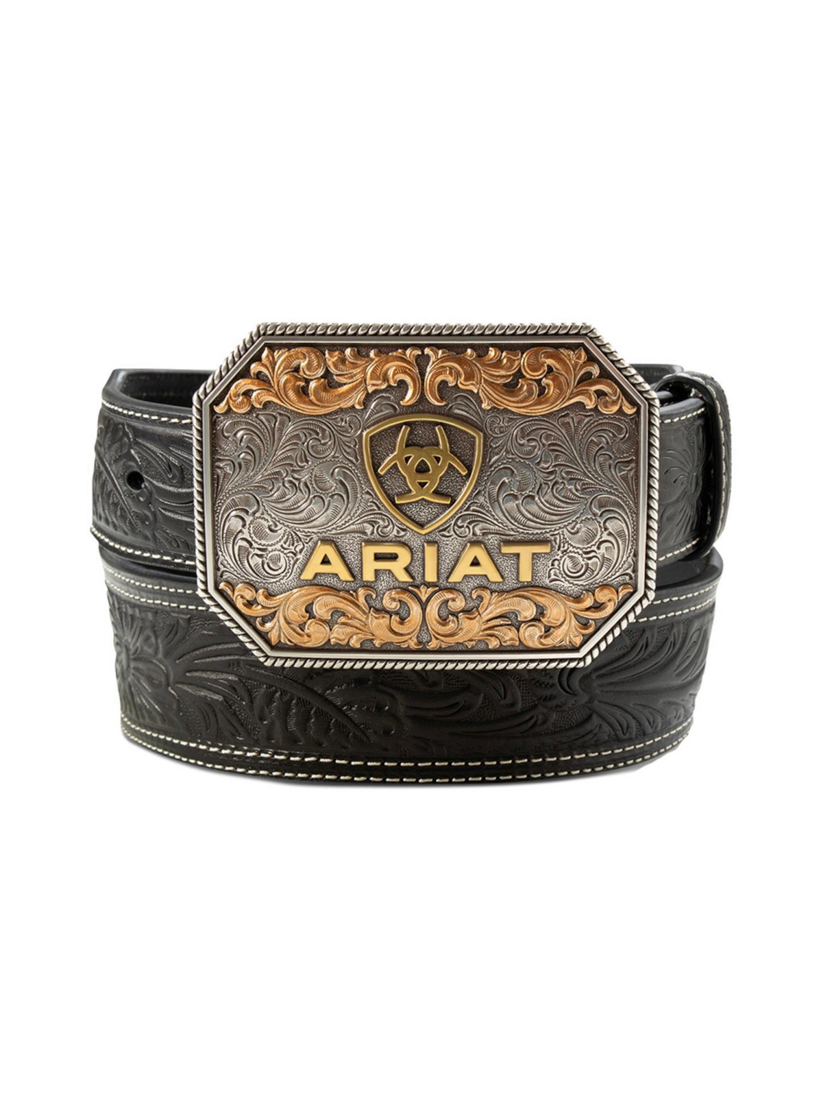 Ceinture Florale avec Boucle - Homme