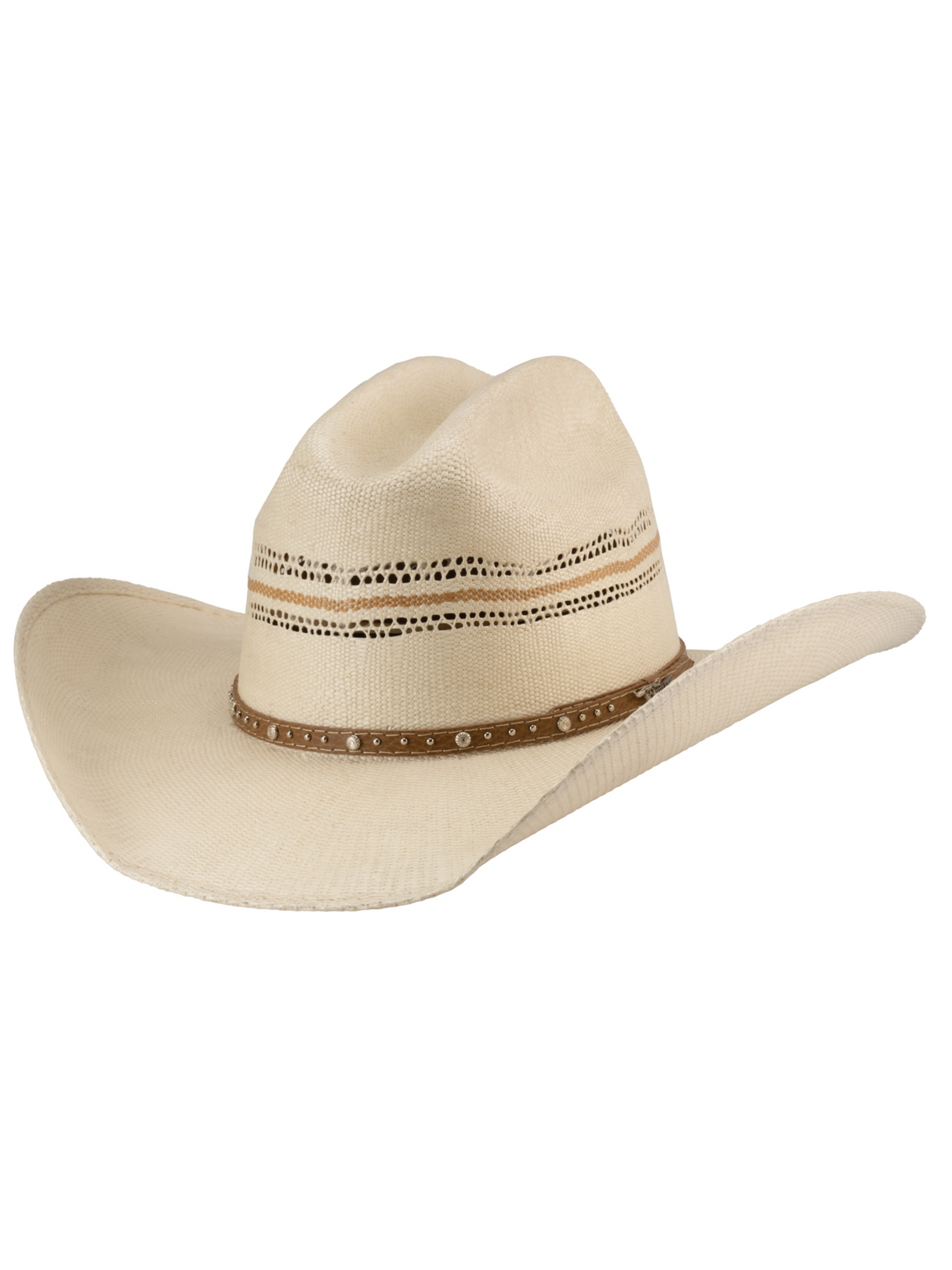 Chapeau Western Boley 25X en paille - Adulte