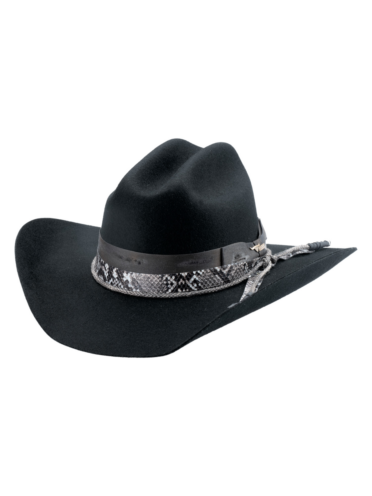 Black Western Texas Hold'Em Hat - Adult
