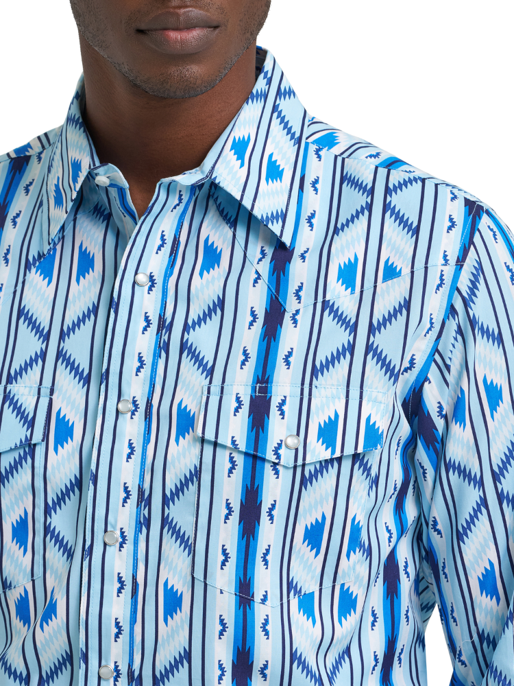 Chemise Western Checotah® Blue - Homme