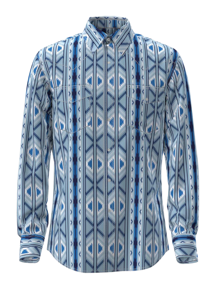 Chemise Western Checotah® Blue - Homme