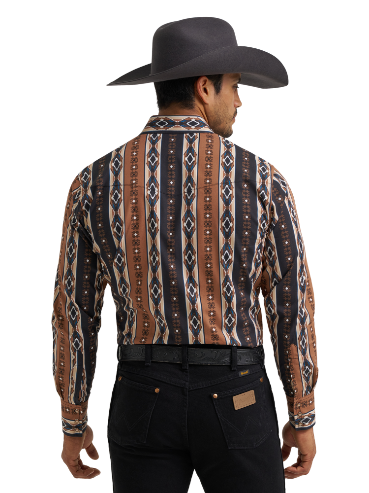 Men's Checotah® Brown Western Shirt