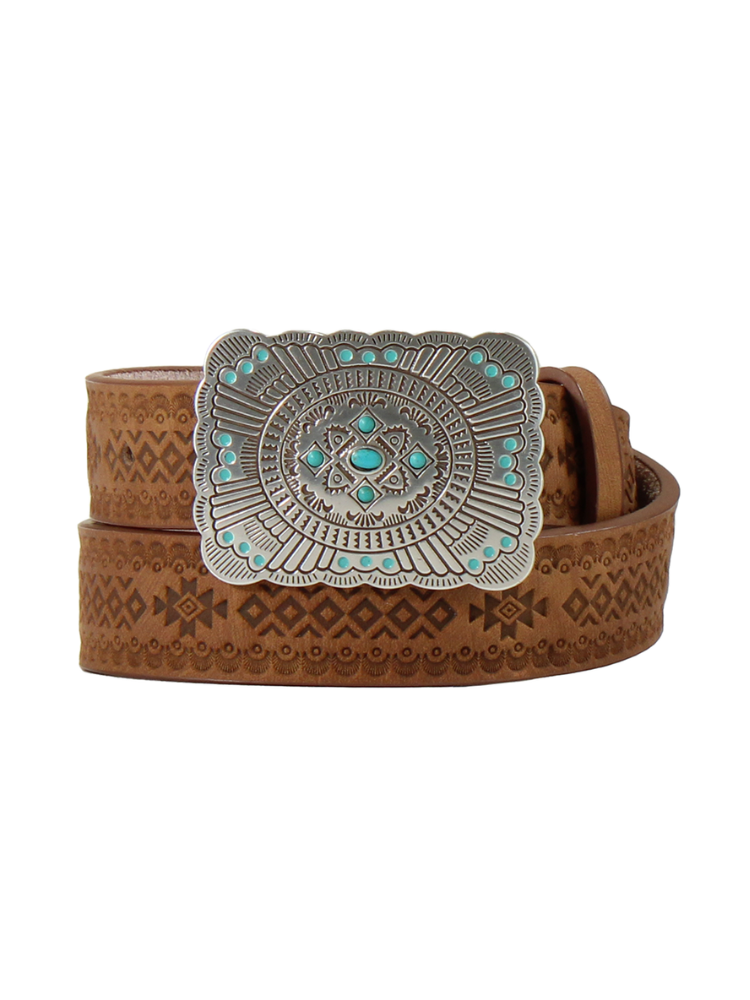 Southwest Embossed Western Belt - Child